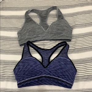 VS PINK padded sports bras